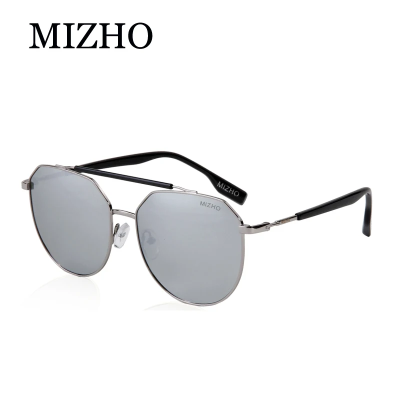 

MIZHO Stainless Steel 19g Light Weight Protable Metal Mens Sunglasses Unisex Polarized Traveling UV400 SUNGlass Ladies Driving