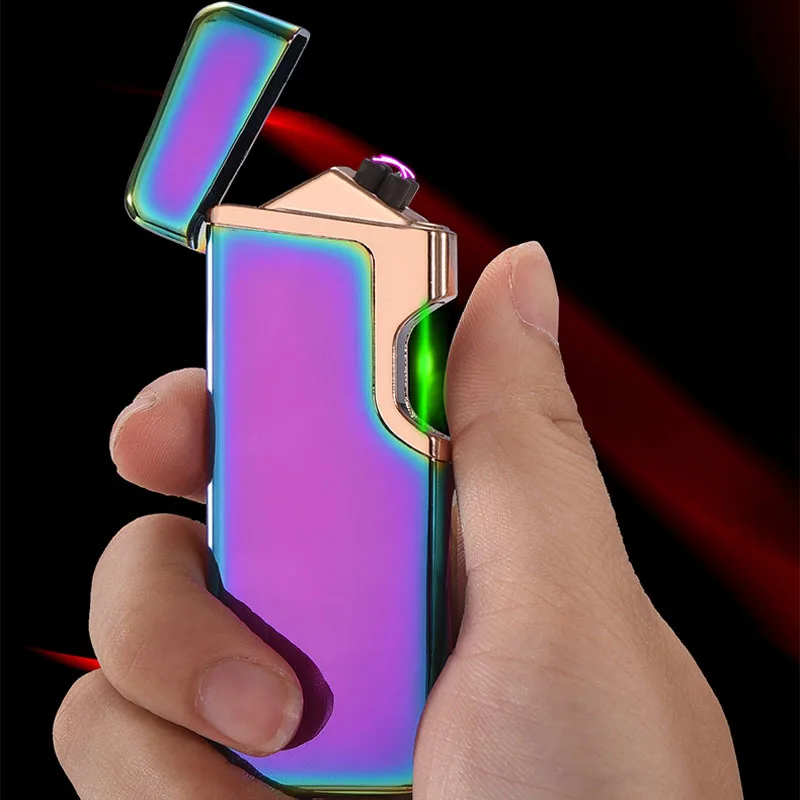 USB зажигалка с технологией Black Пальчиковый лазер Индукционным зажиганием