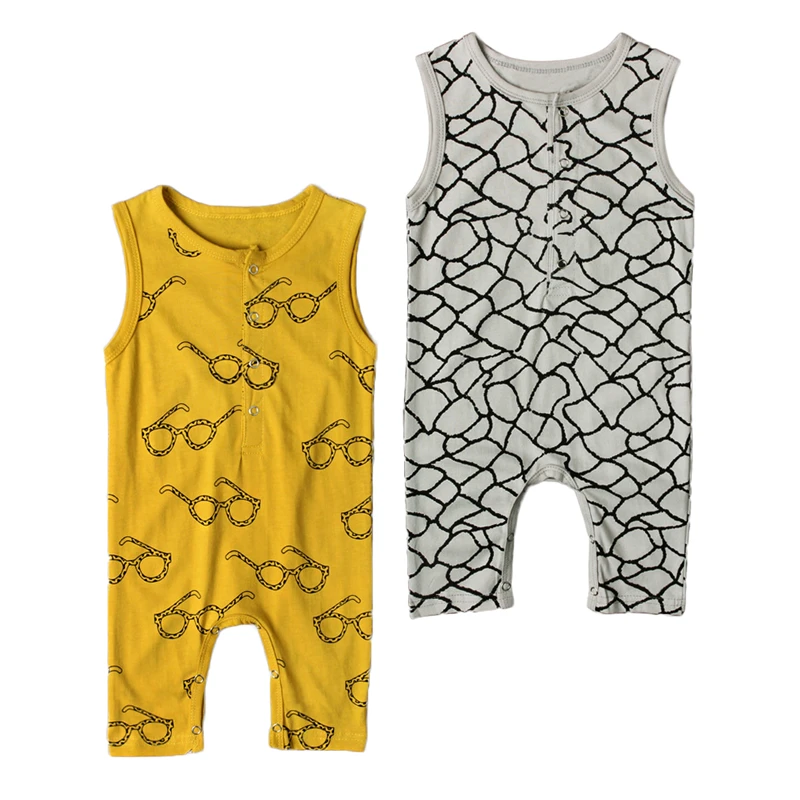 Летняя одежда жилет без рукавов с пальто для детей комбинезон маленьких