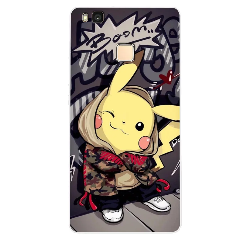 Модный чехол для телефона с милыми мультяшными животными Huawei P9 lite рисунком