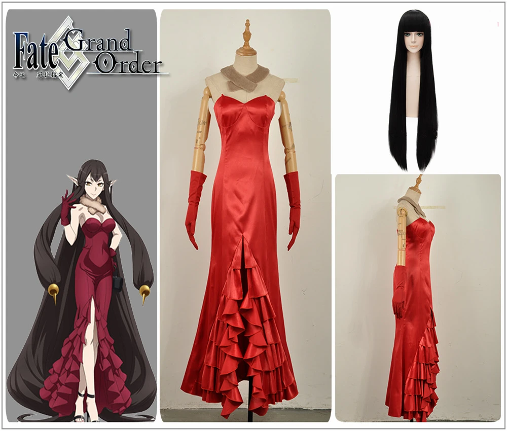 Fate Epilogue Event Semiramis Sammu ramat карнавальный костюм на заказ сексуальное милое вечернее