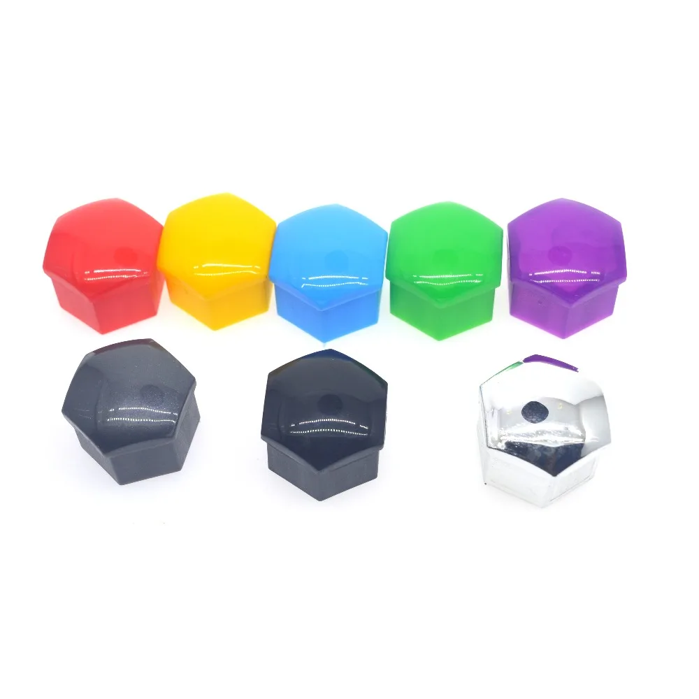 20 шт./лот 17 мм специальное гнездо для автомобильных колес колпачки с винтовой