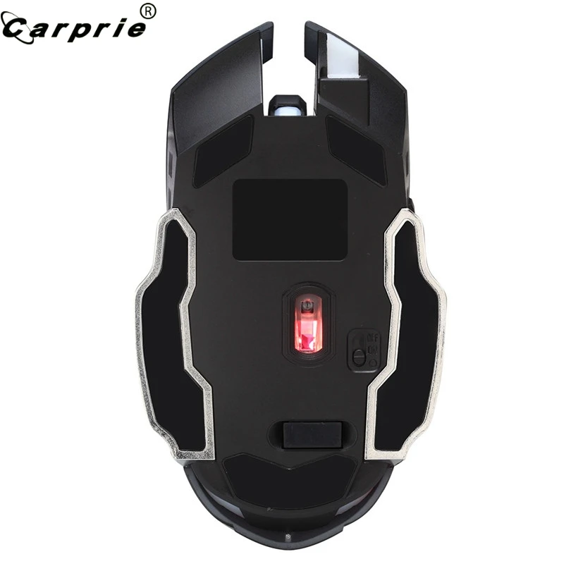 CARPRIE 1 шт. Беспроводная игровая мышь с зарядкой 6 кнопок 3200 точек/дюйм