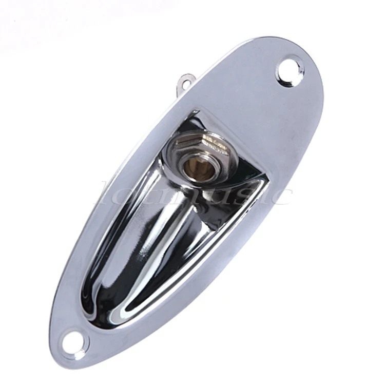 Сменные Серебристые гитарные детали 2 шт.|jack plate|output jackjack output |