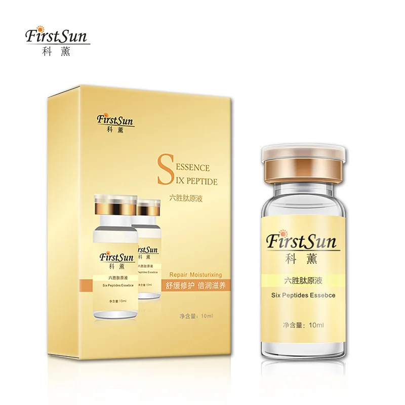 Anti-Aging Six Peptides Repair Concentrate Rejuvenation Emulsion Anti Wrinkle Serum For Face Skin Care Products Anti-aging Acid | Красота и