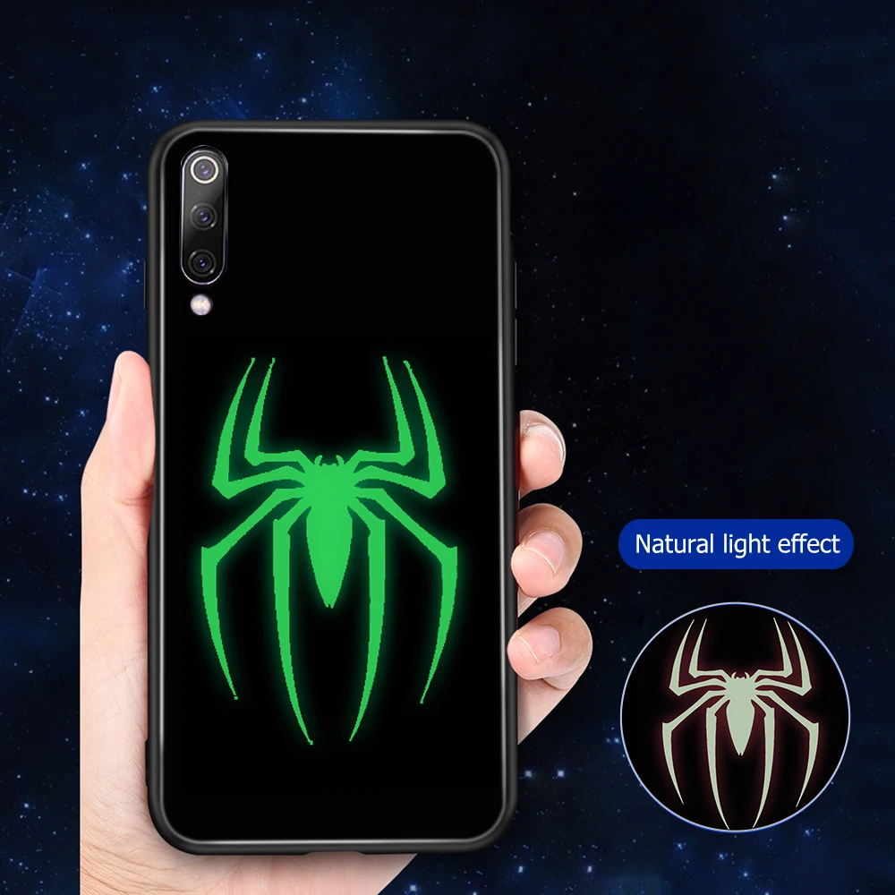 Чехол для телефона ciciber Redmi Note 7 6 5 Pro Plus светящаяся стеклянная крышка Xiaomi 9 A2 8 6X MIX 2 2S