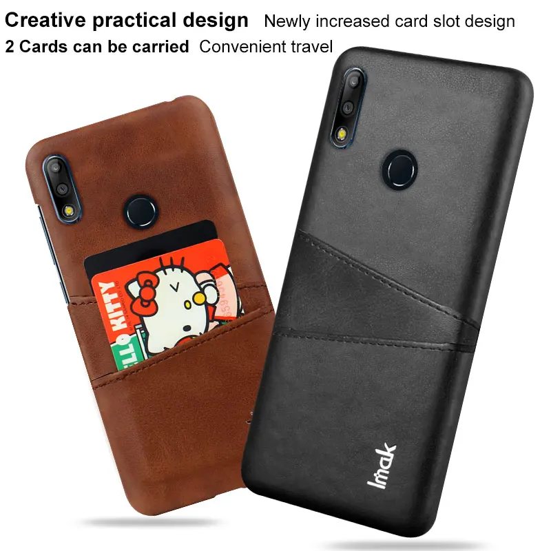 Для Asus ZB631KL чехол Imak Ruiyi серия светильник роскошный из искусственной кожи жесткий чехол для телефона для Asus Zenfone Max Pro M2 ZB631KL