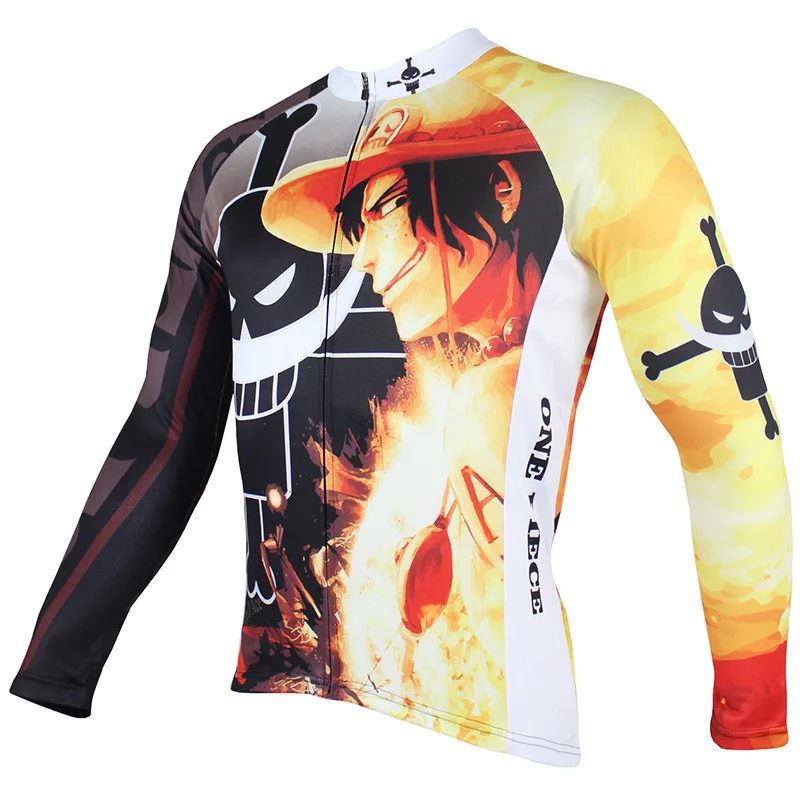 Дышащая мужская Весенняя и летняя цельная велосипедная майка Ace 100% полиэстер 3D