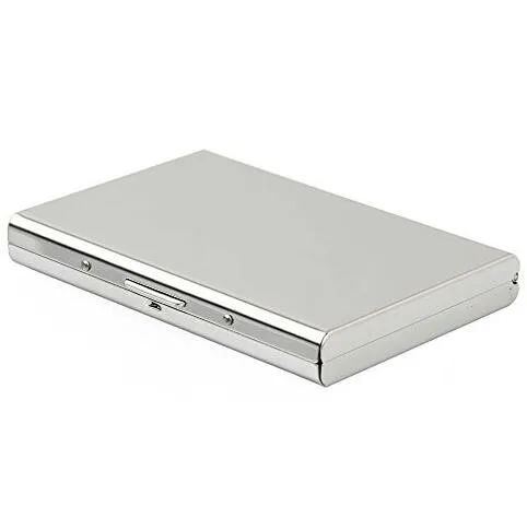 1 шт. RFID Travel Card кошелек Нержавеющая сталь Для мужчин женщин Водонепроницаемый
