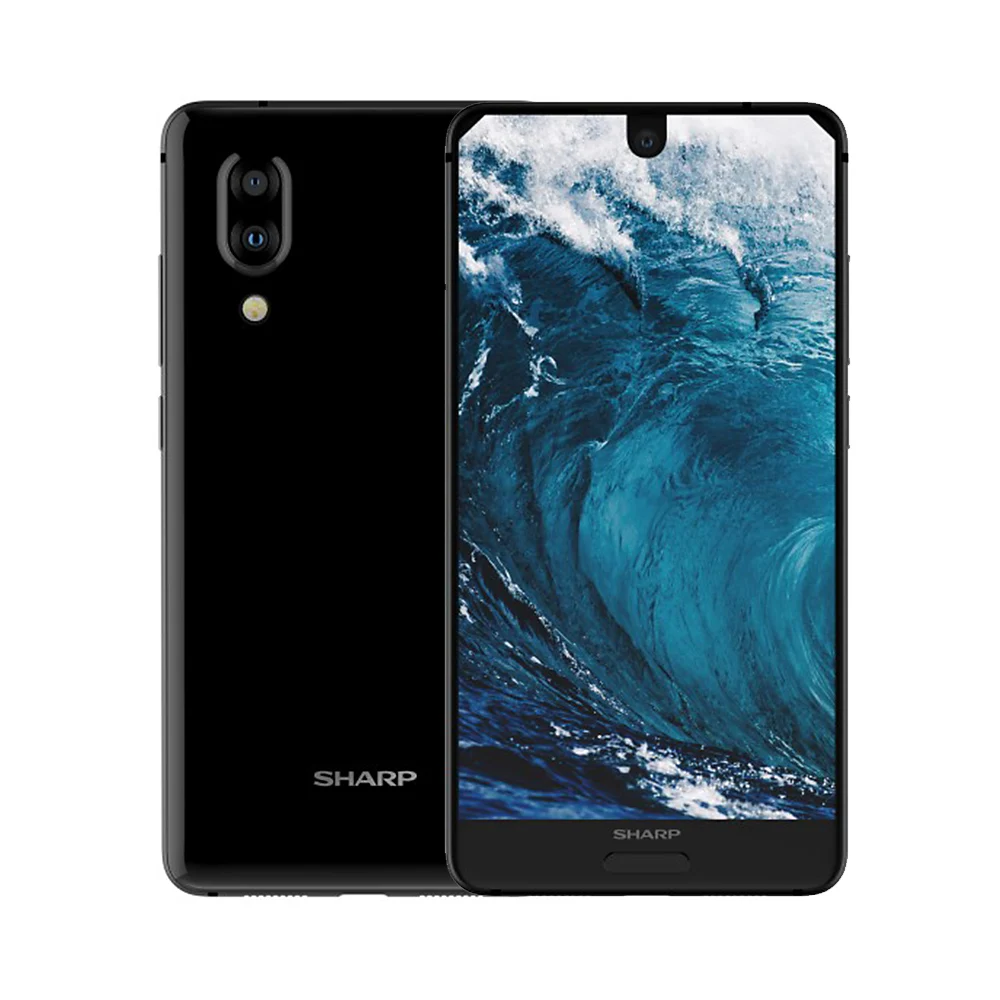 Смартфон Sharp AQUOS S2 C10, 4 Гб+ 64 ГБ, 5,5 дюймов, FHD+ Android8.0, Восьмиядерный, 12 Мп+ 8 Мп, NFC, отпечаток пальца, 4G, глобальная версия
