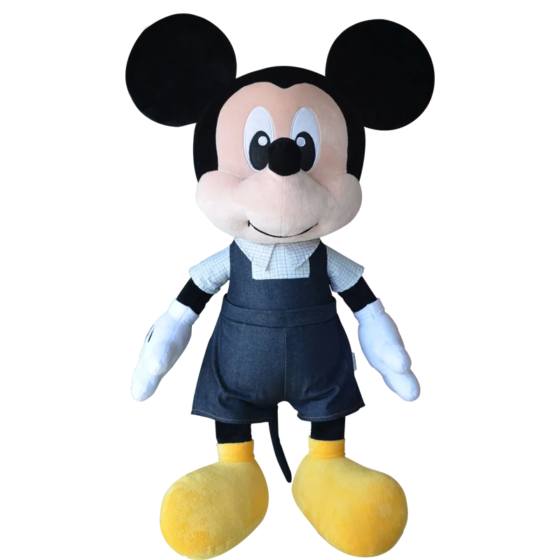 Оригинальный Disney 2018 новый ковбой Микки Маус джинсовая кукла мышки Минни детский