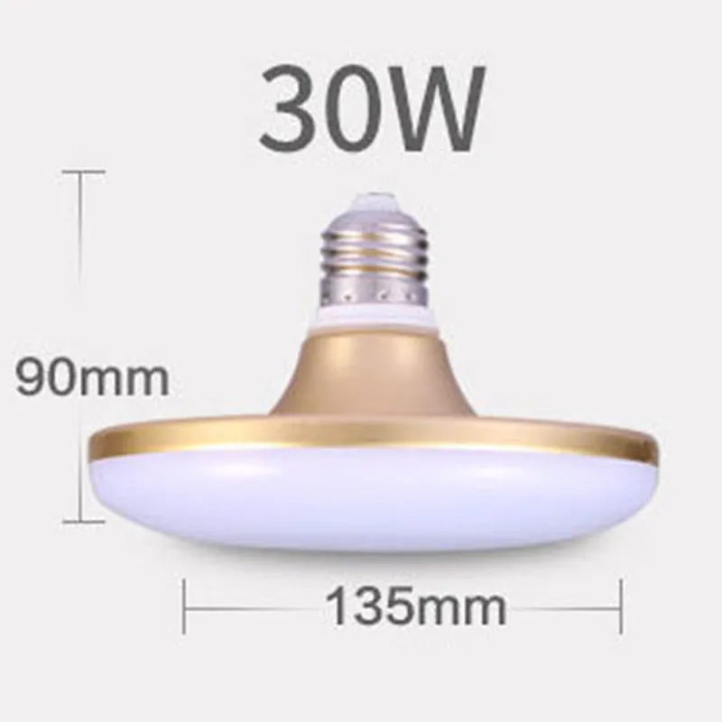 

4pcs/lot UFO Led Globe Light 30W 20W 15W SMD5730 E27 White Color 6000-6500K Light Bulbs for Home Table Lamp AC165-265V