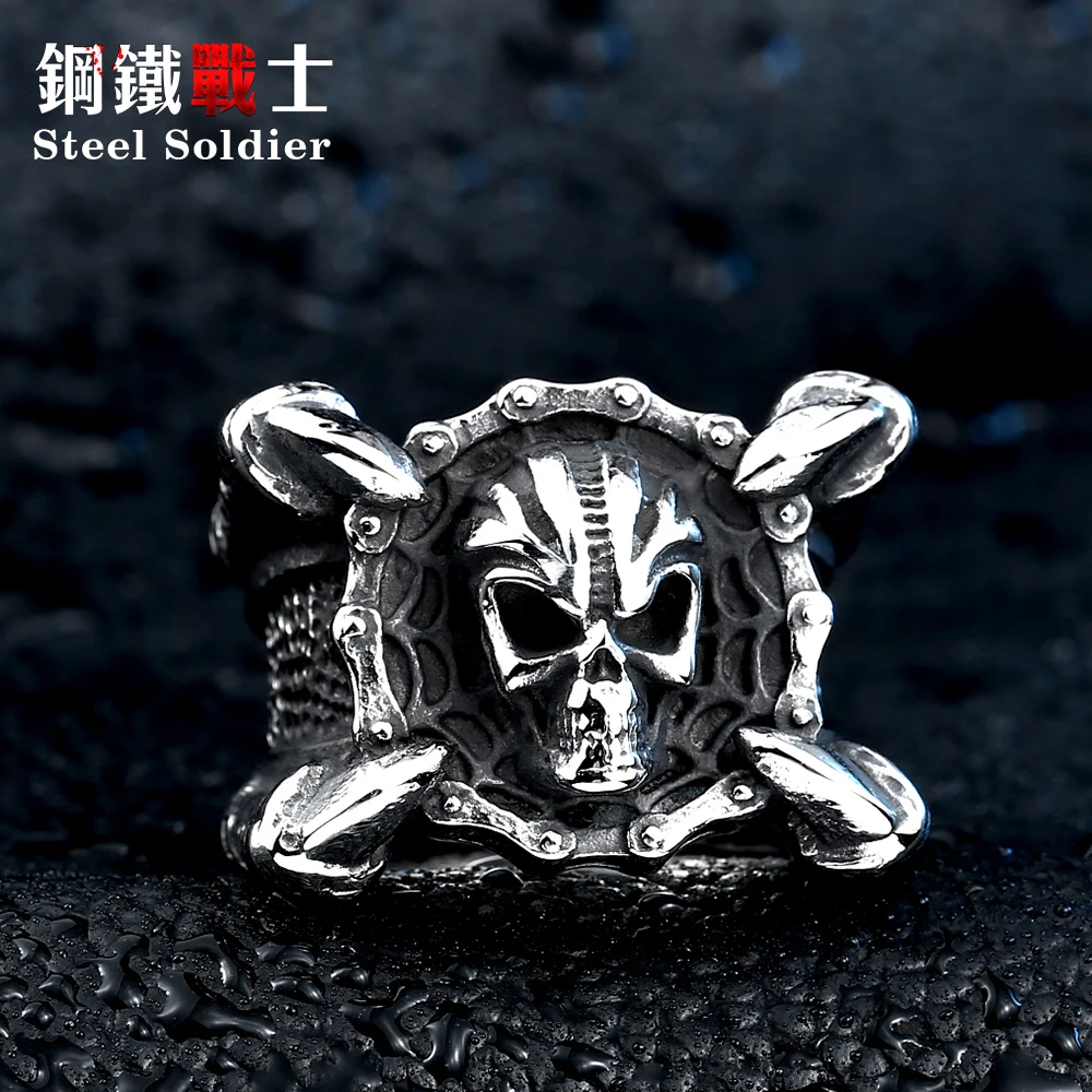 Мужское кольцо из нержавеющей стали в стиле панк|biker jewelry|fashion biker jewelryring punk |
