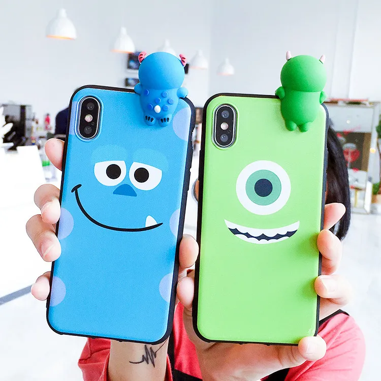 Nova 4E 3D Monsters Case Cartoon Sulley soft back cover for Huawei P10 plus / P20 pro/P30 /P30 pro Honor 8X case |