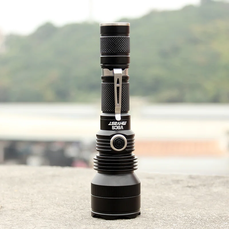 Mhhuge V6CS CREE XM L2 LED или XPE красный светодиодный фонарик с регулировкой яркости