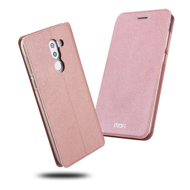 Чехол для Huawei Honor 6X/для Huawei GR5 /Коврики 9 lite 5.5 дюймов Дело MOFI тонкий PU кожа+ ТПУ откидная крышка телефон принципиально