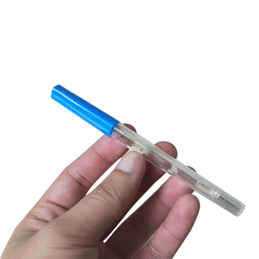 5 шт. медицинские стандартные ртутные термометры клинический доктор измерения температуры тела Инструменты Легкий легкий подмышек измерения