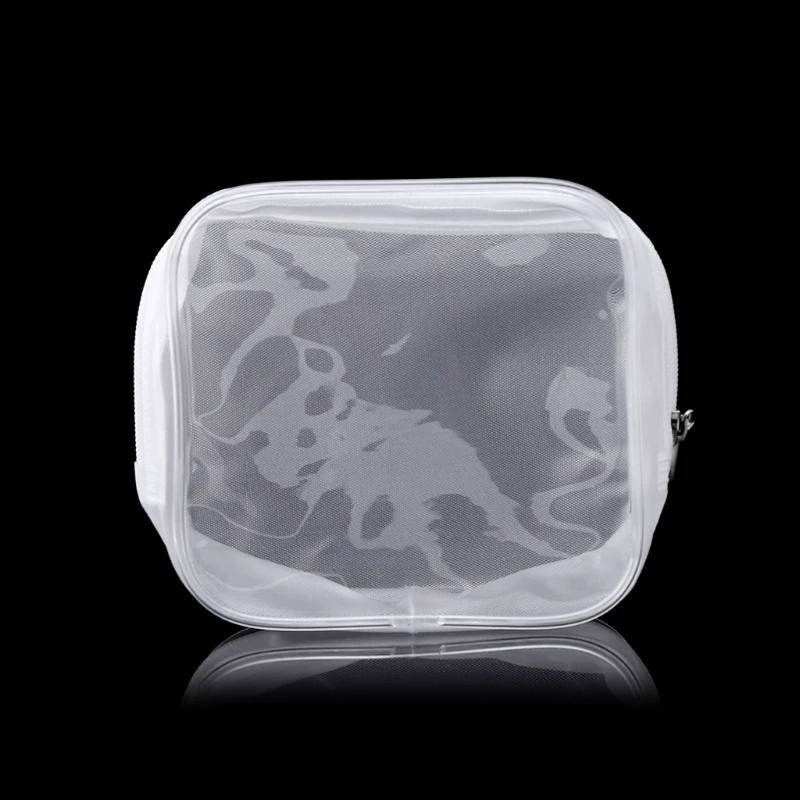 

THINKTHENDO PVC Clear Makeup Cosmetic Bag Storage Package Portable Toiletry Pouch Transparent Waterproof NEW