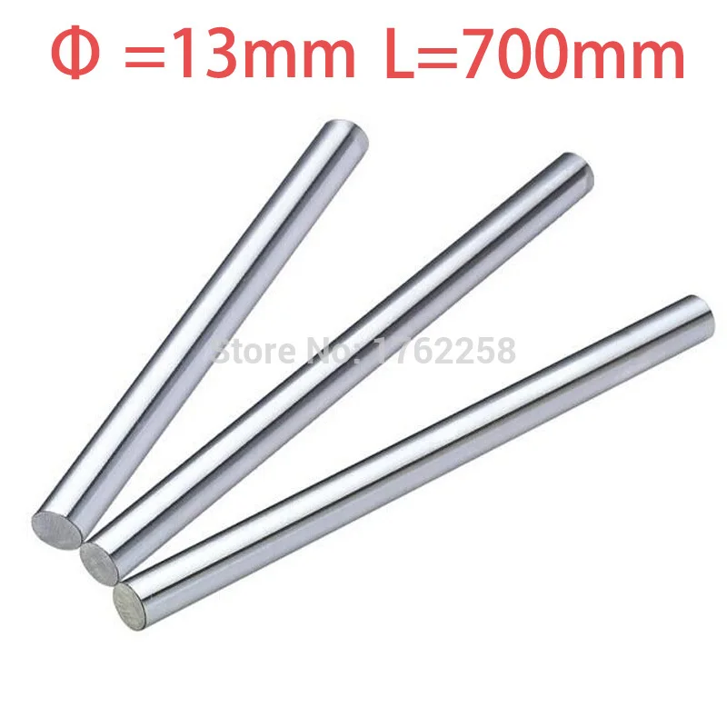 

2PCS 13mm x 700mm LinearSshaft 3D Printer Cylinder Liner Rail Axis CNC Parts