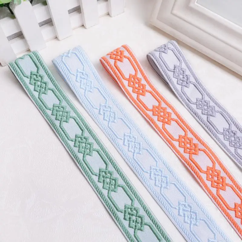 Жаккардовые ленты с этнической вышивкой 25 звеньев ширина 3 см материал для