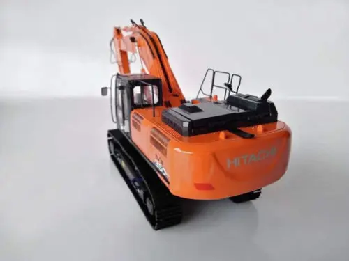 Редкий! Гидравлический Экскаватор Hitachi модель литья под давлением масштаб 1/50