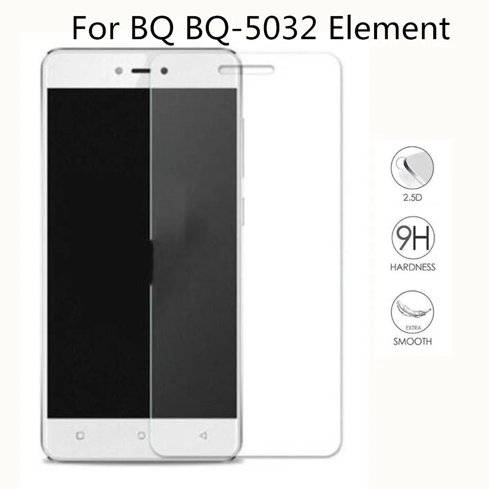 Новинка ультратонкое закаленное стекло для BQ 5032 Element защита экрана Премиум