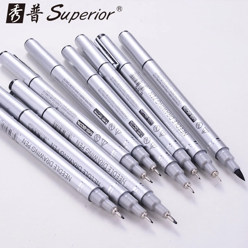 Ручка для рисования водостойкая с пигментом 10 размеров|drawing pen|sketch marker penssketch |