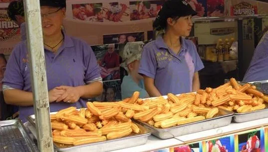 Витринный аппарат churro из нержавеющей стали 220 В с подогревом пищи и подносом для