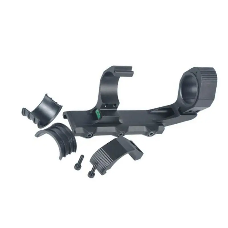 

New arrival tactical 30mm Rifle Gun Rings Cantilevel Scope Mount Optic Picatinny Mount with Bubble Lever hunting accessories