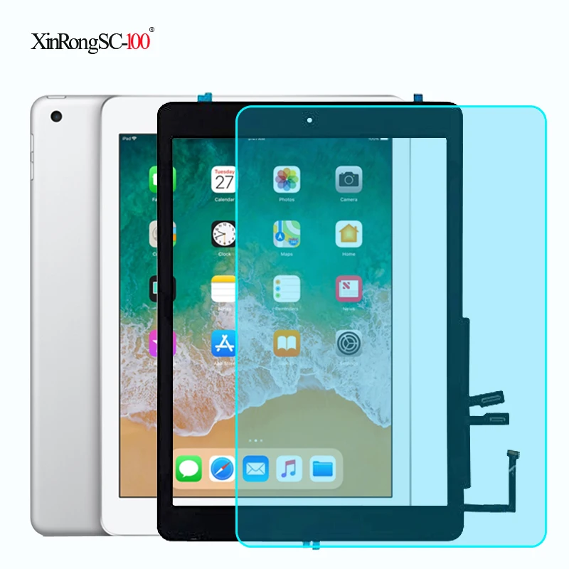Для iPad Air 1 для 5 A1474 A1475 A1476 сенсорный экран планшета дигитайзер + Главная Кнопка