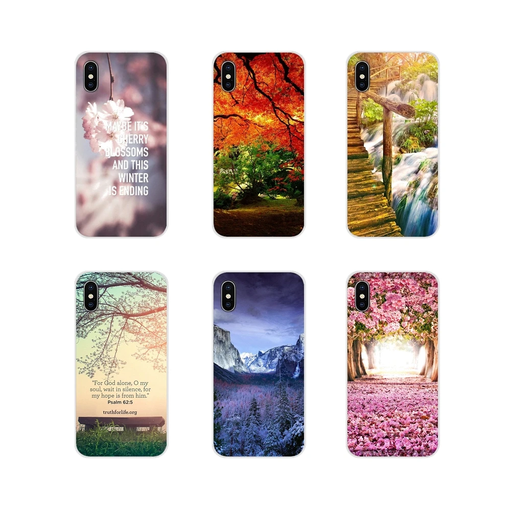 Для Huawei P Smart Mate Honor 7A 7C 8C 8X 9 P10 P20 Lite Pro Plus TPU прозрачный чехол для кожи Morning In Spring on
