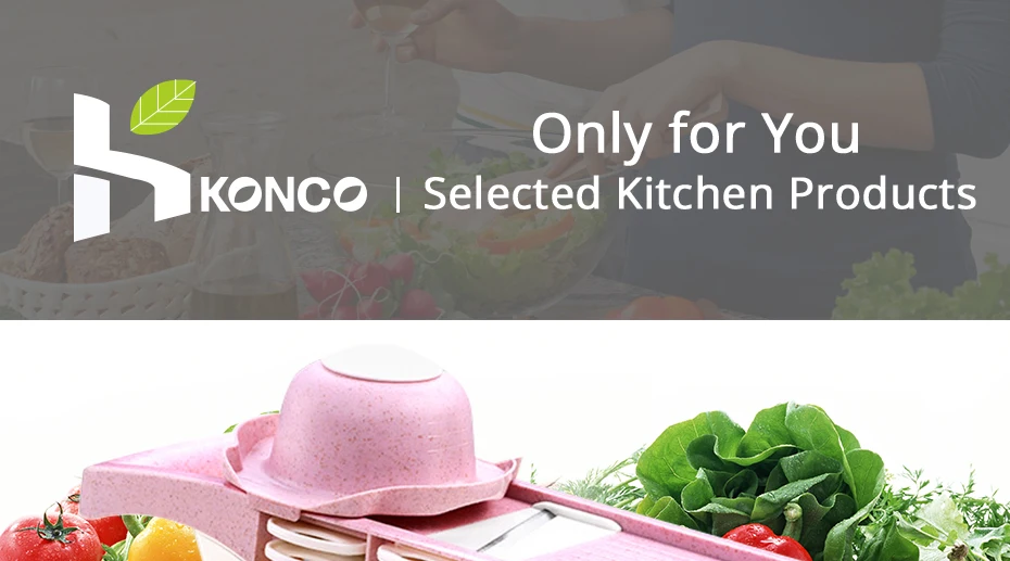 KONCO 6 в 1 многофункциональные Vgetable инструменты картофель слайсер морковь Терка Potaoto грязи измельчитель Кухонные гаджеты овощечистка