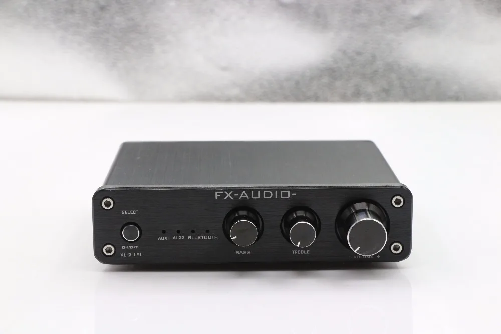 fx-аудио XL-2.1BL высокой мощности 2,1 канальный Bluetooth@4.0 цифровой аудио сабвуфер усилитель вход RCA/AUX/BT 50 Вт* 2+ 100 Вт SW Out