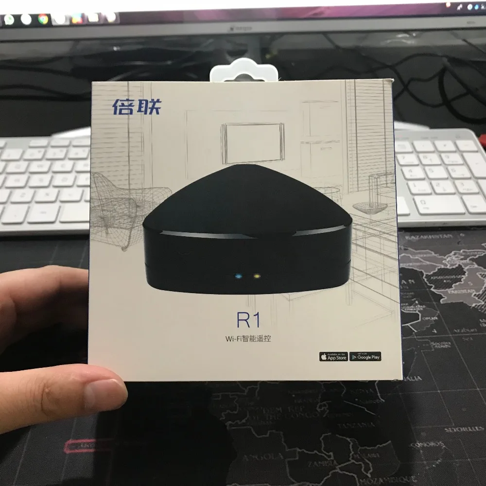 Универсальный пульт дистанционного управления Broadlink RM R1 RM03 Wi Fi RF + IR 433/315 Hmz для