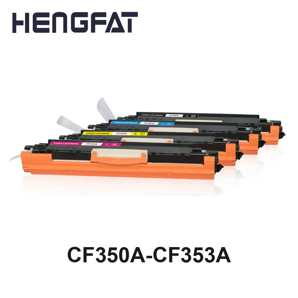 Совместимость CF350A CF351A CF352A CF353A 130A Цвет тонер-картридж для hp Цвет LaserJet Pro MFP M176n, M176 M177fw M177 принтер