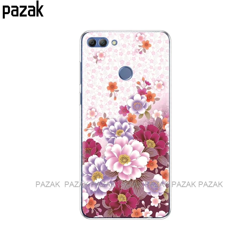 34381 Силиконовый чехол для телефона huawei Y9, чехлы, Coque etui, бампер, оболочка, мягкий ТПУ, задняя крышка для телефона, полная защита 360 - Цвет: 34381