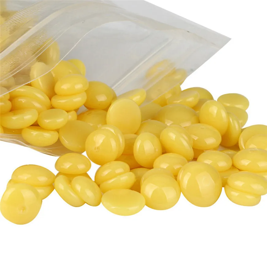 2017 A # мед без полосок для депиляции горячая пленка жесткий воск гранулы воском