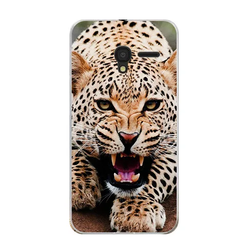 Супер мультяшный узор чехол для ALCATEL One Touch Pixi 3 4 5 &quot5017 5019 5019D мягкий силиконовый