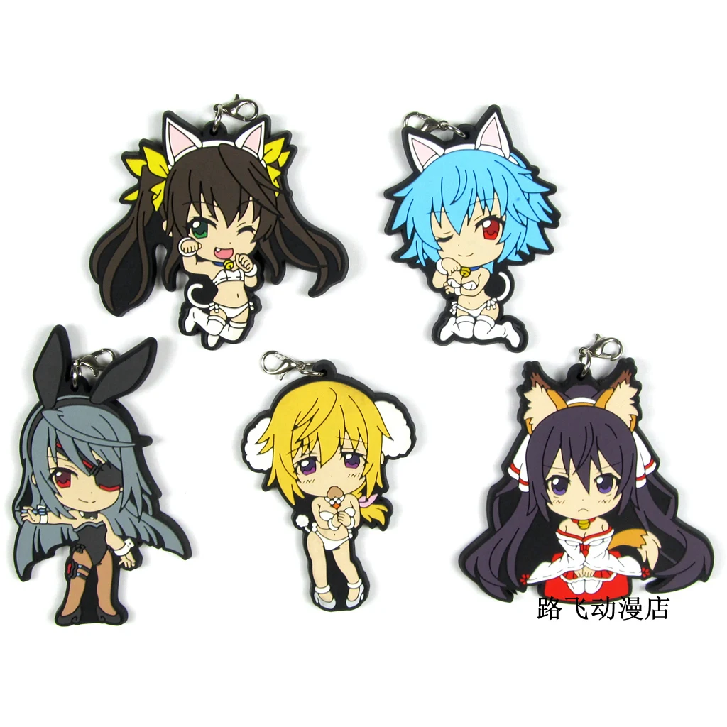 Бесконечная Shinonono Houki Сесилия Элкотт Huang Lingyin Charlotte Dunois аниме модель резиновый