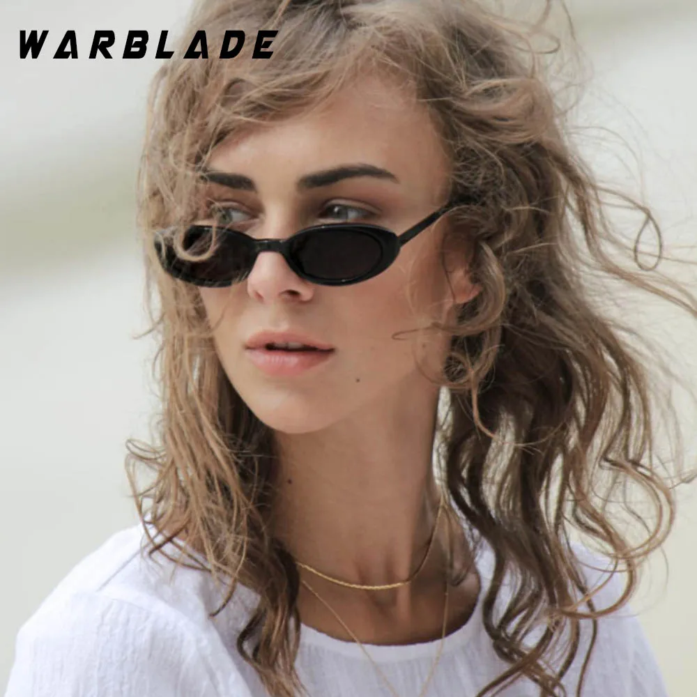 Овальные Солнцезащитные очки WarBLade UV400 женские небольшие Модные Винтажные