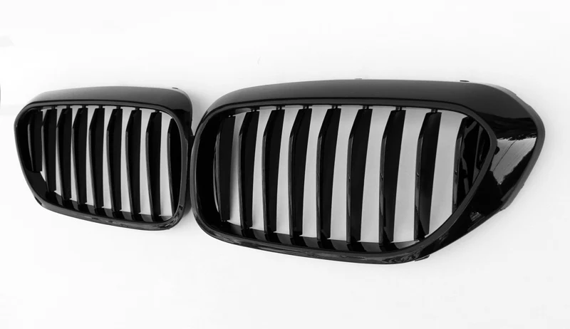 Передняя решетка гриля G30 для BMW G38 черная блестящая передняя из АБС пластика