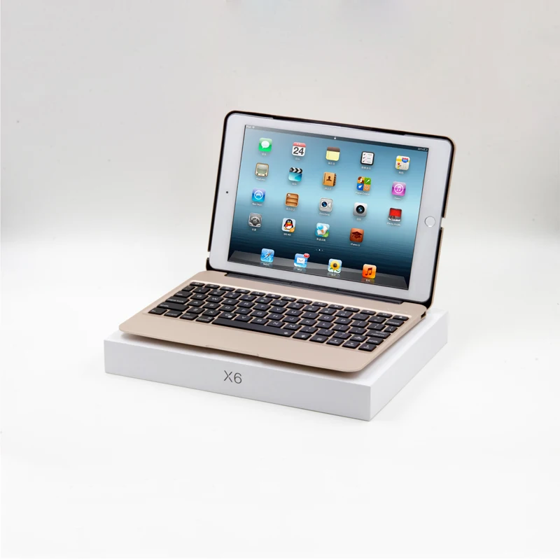 Беспроводной Bluetooth клавиатура IOS Системы для Ipadpro 9 7 ''Ipadair2 с Coloful подсветкой Tablet