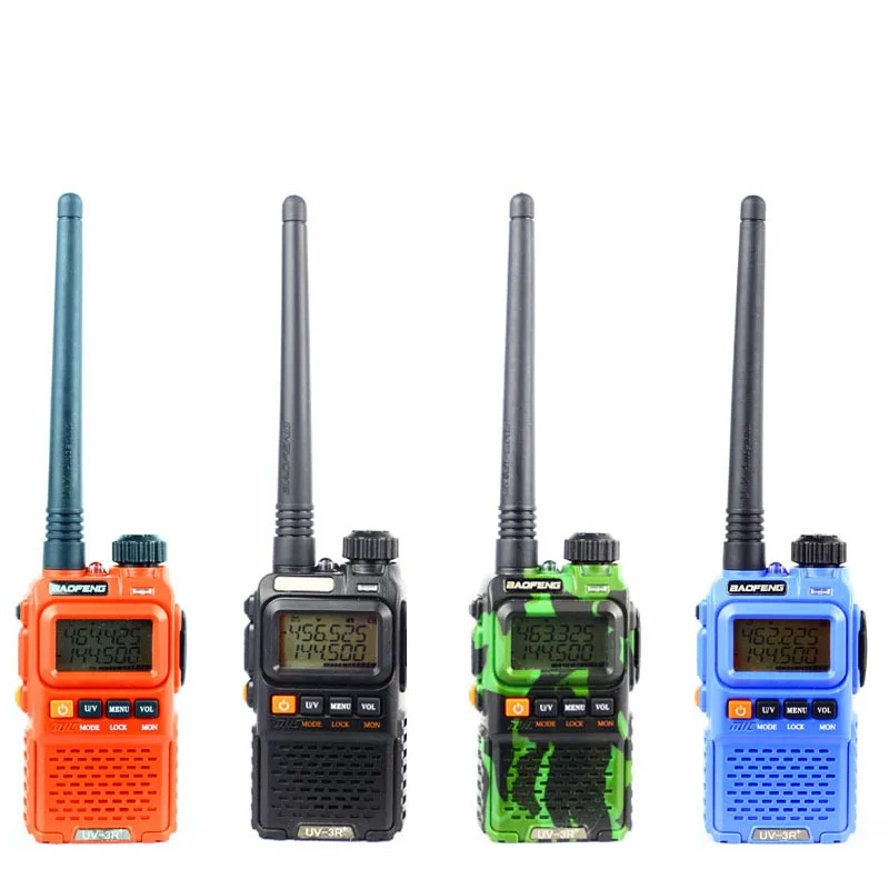 Беспроводной портативный двухдиапазонный радиоприемник BaoFeng Pofung UV 3R plus 2 шт.|radio