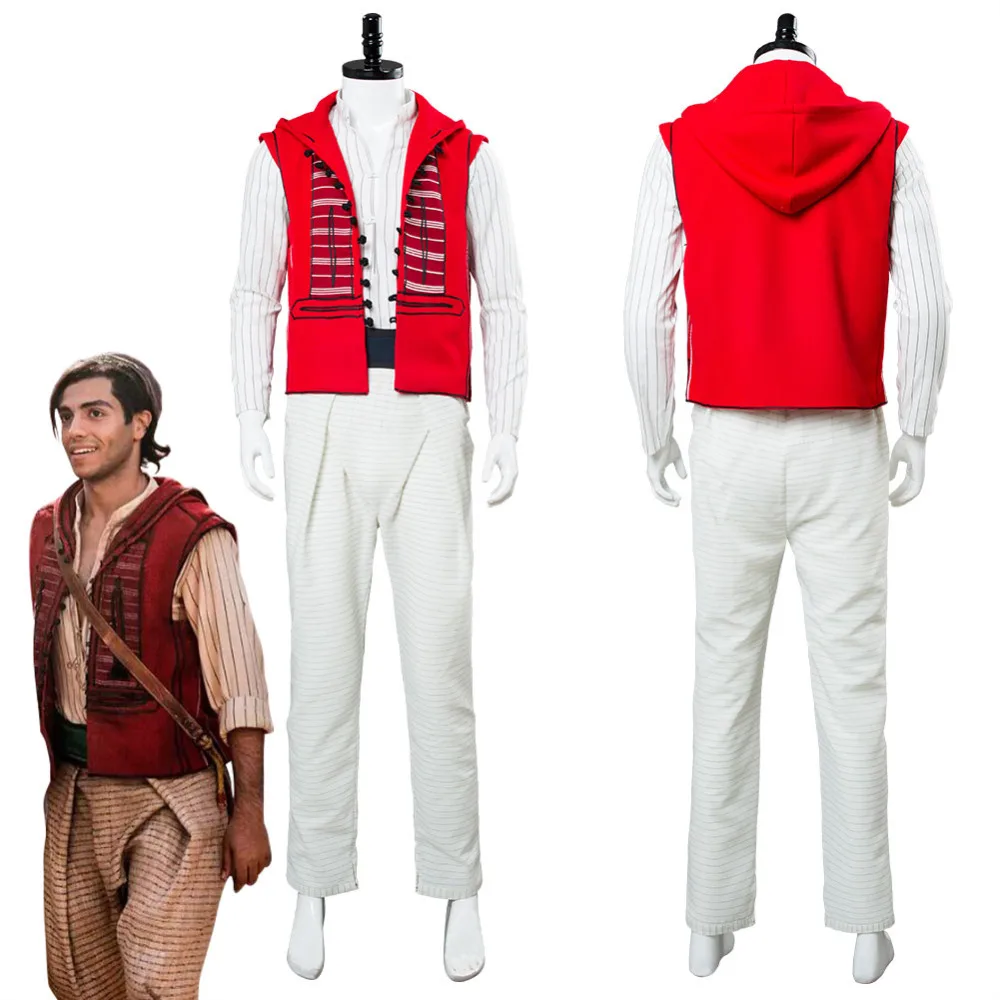 2019 фильм лампа Костюм Принца Алладина Косплэй Аладдин костюм наряд полный