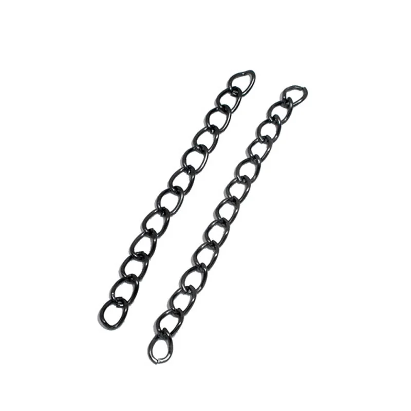 100 шт. 5 цветов цепь с вытянутыми звеньями хвост Extender ювелирных изделий Разъем для