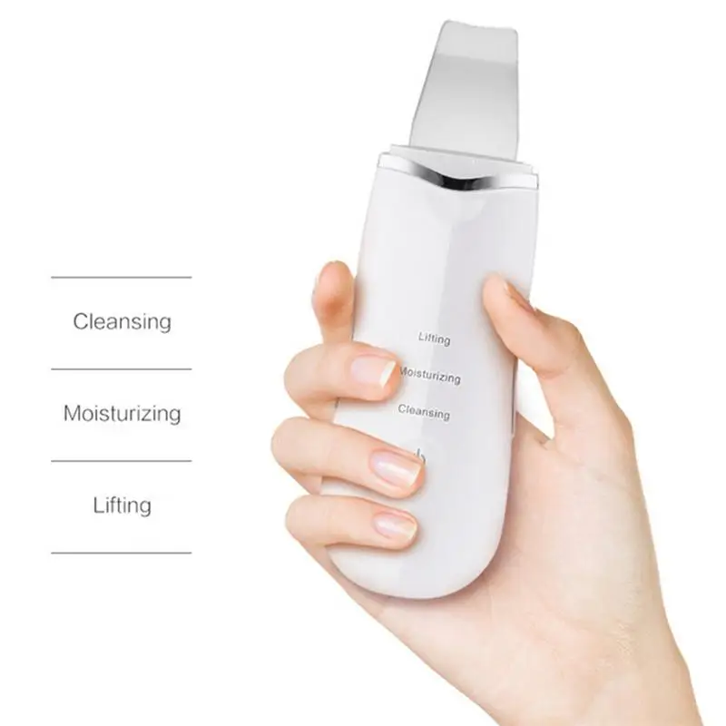 Ультразвуковой глубокий аппарат для чистки лица USB кожи скруббер удалить грязь