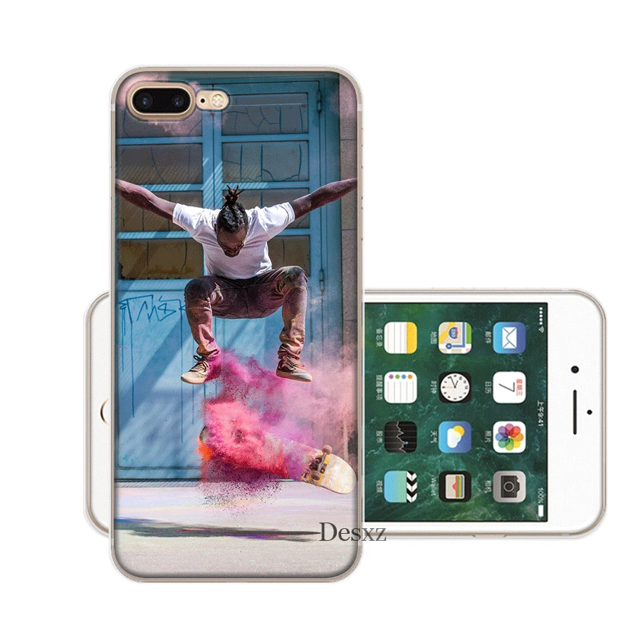 Чехол для мобильного телефона Desxz Skateboard iPhone 6 6s 7 8 Plus 11 Pro X XS Max 5 5S SE |