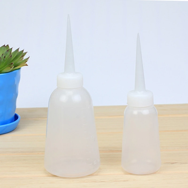 Пластиковая бутылка для полива растений всасывающая вертикальная насадка