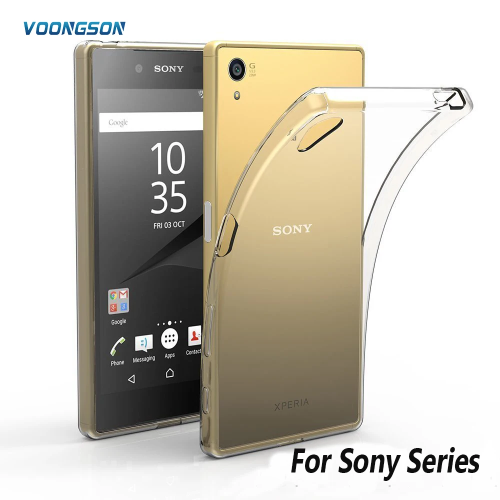 TPU Phone Case For Sony Xperia L3 X XP XA XZ XZ1 XA3 M5 Z4 Z3 Z5 Compact L1 XA1 XA2 Plus XZ3 Ultra C4 C5 C6 C7 L2 Xz2 Premium |