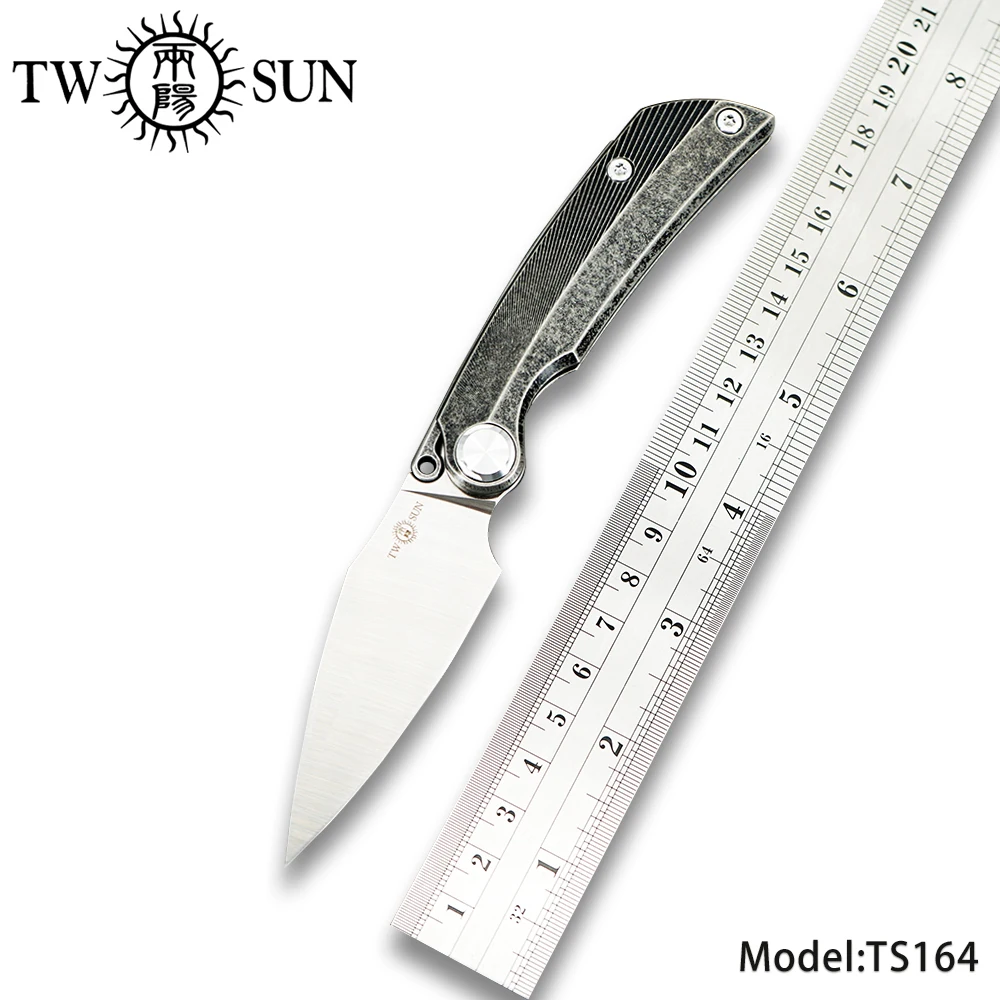 TwoSun m390 скользящий шарнирный карманный складной нож Походный охотничий для